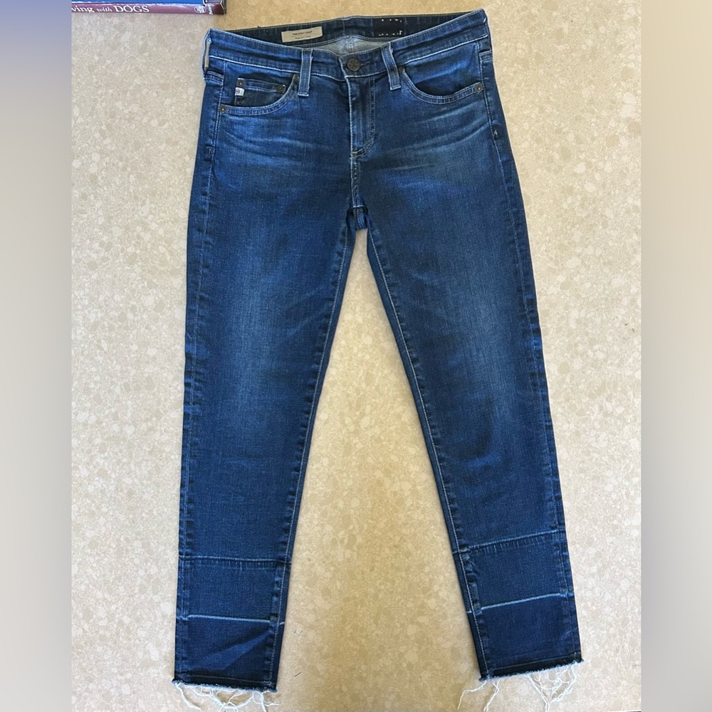 AG The Stilt Crop Cigarette Crop Jeans Womens size 26